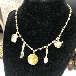 Cup Of Pearl Tea Necklace